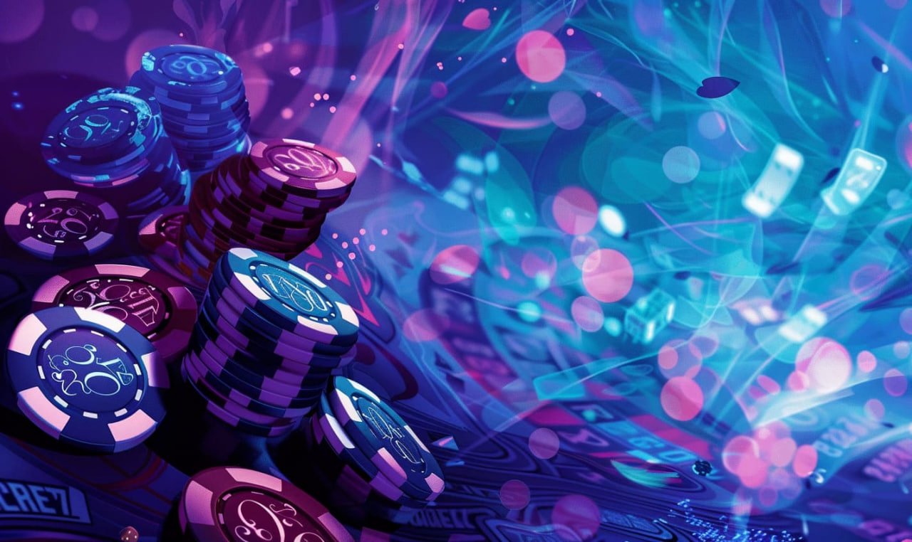 Ilustrasi Slot Fortune Tiger bernuansa neon